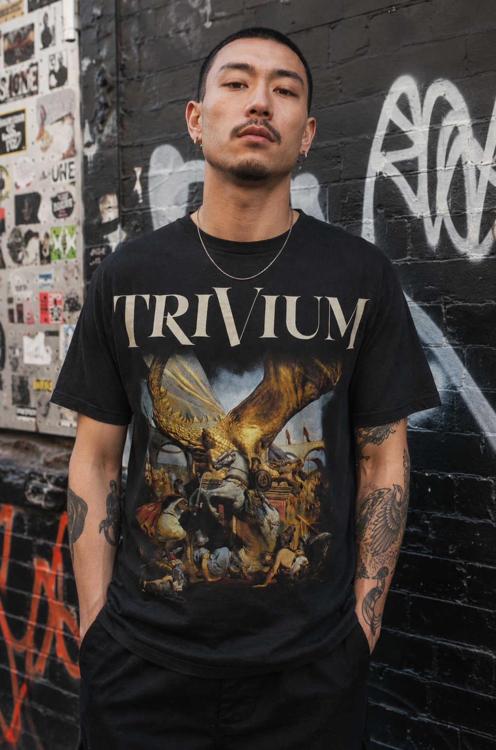 Trivium ITCOTD Song Title T-Shirt Black