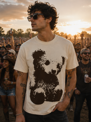 Teddy Swims Teddy T-Shirt Natural Raw