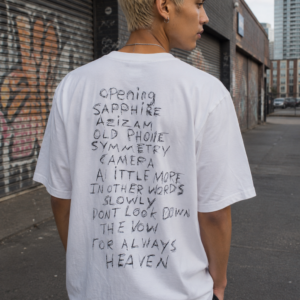 Ed Sheeran Tracklist T-Shirt White