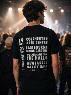 Blur 2023 Tour T-Shirt Black