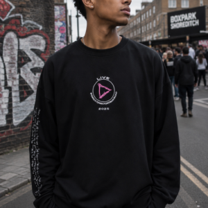 Ed Sheeran Play Sweatshirt Black